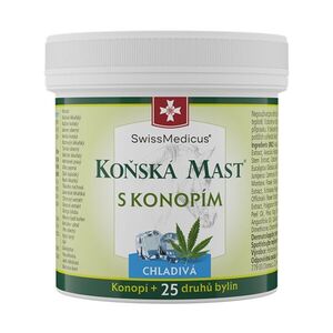 Koňská mast s konopím chladivá - 75 ml - SwissMedicus obraz