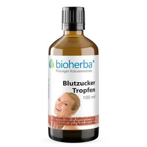 Kapky na hladinu cukru v krvi – tinktura – 100 ml – Bioherba obraz