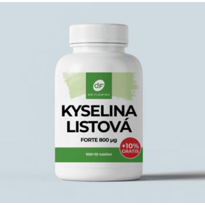 Kyselina listová - 110 tablet - Dr. Fleming obraz