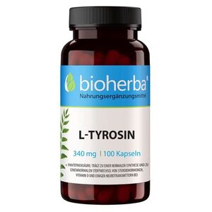 L-Tyrozin 340 mg – 100 kapslí – Bioherba obraz