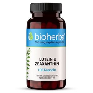 Lutein a zeaxanthin – 100 kapslí – Bioherba obraz