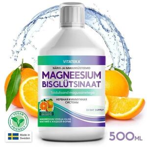 Magnézium bisglycinát – tekutá forma – 500 ml – Vitateka obraz