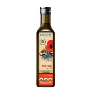Makový olej lisovaný za studena - 250 ml - Bioherba obraz