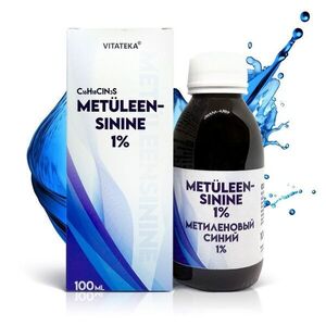 Methylenová modř 1 % – vodný roztok – 100 ml – Vitateka obraz