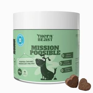 Mission Poosible – probiotika a prebiotika pro psy – 60 ks – Therabeast obraz