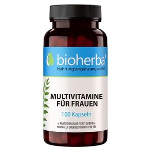 Multivitamin pro ženy – 100 kapslí – Bioherba obraz