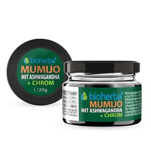 Mumio extrakt Shilajit s ashwagandhou - 20 g - Bioherba obraz
