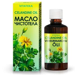 Olej s extraktem z vlaštovičníku a vitaminem E – 25 ml – Vitateka obraz