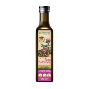 Olej z ostropestřce mariánského, lisovaný za studena - 250 ml - Bioherba obraz
