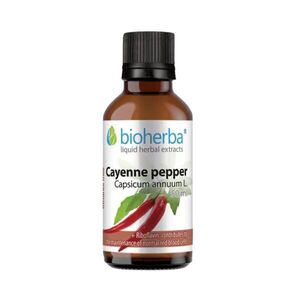 Paprika – tinktura kapky – 50 ml – Bioherba obraz