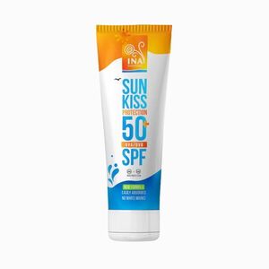 Přírodní opalovací krém na obličej a tělo SPF 50+ s organickou jedlí bělokorou - 100 ml - INA Essentials obraz