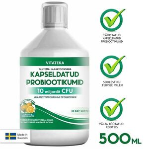 Probiotika s přírodní citronovou příchutí - 500 ml - Vitateka obraz