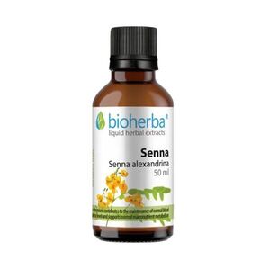 Senna – tinktura kapky – 50 ml – Bioherba obraz