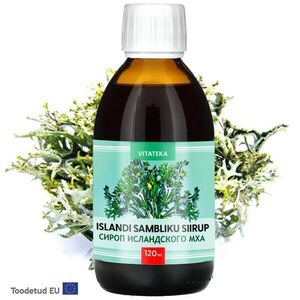 Sirup z islandského lišejníku – 120 ml – Vitateka obraz