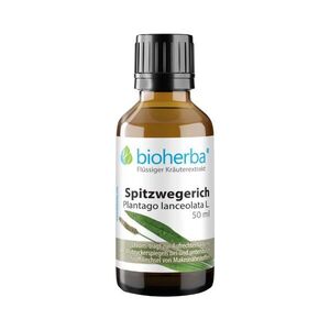 Jitrocel kopinatý – tinktura kapky – 50 ml – Bioherba obraz