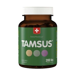 TAMSUS® pro dobré trávení - 200 pastilek - SwissMedicus obraz