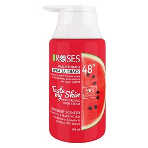 TASTE MY SKIN hydratační tělový krém 48h s kyselinou hyaluronovou a extraktem z melounu 300 ml - NATURE OF AGIVA obraz