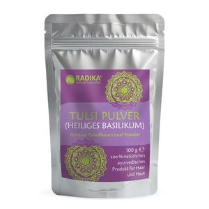 Tulsi prášek (bazalka posvátná) - 100 g - Bioherba obraz
