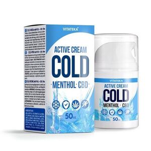 Zklidňující chladivý krém s mentolem a CBD – 50 ml – Vitateka obraz