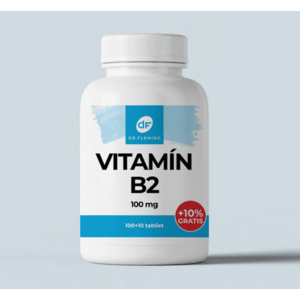 Vitamin B2 100 mg - 110 tablet - Dr. Fleming obraz