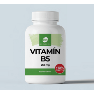 Vitamín B5 250 mg - 110 tablet - Dr. Fleming obraz