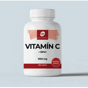 Vitamín C 1000 + šípky - 365 tablet - Dr. Fleming obraz