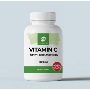 Vitamín C 1000 mg + šípky + bioflavonoidy - 70 tablet - Dr. Fleming obraz