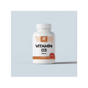 Vitamín D3 1000 IU - 365 tablet - Dr. Fleming obraz
