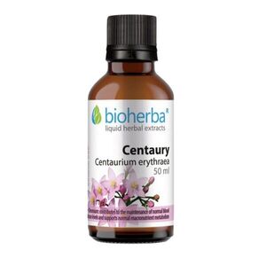 Zeměžluč menší (Centaurium erythraea) kapky – tinktura – 50 ml – Bioherba obraz