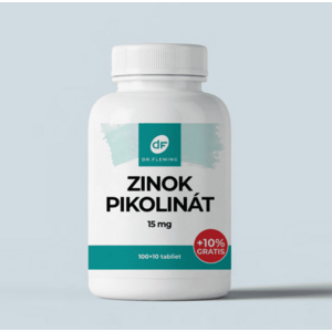 Zinek pikolinát 15 mg - 110 tablet - Dr. Fleming obraz