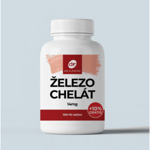 Železo Chelát 14 mg - 110 tablet - Dr. Fleming obraz