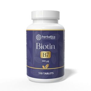 Biotin 300 µg - 110 tablet - Herbatica obraz