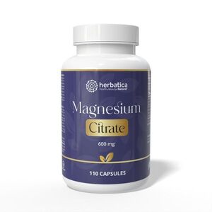 Magnézium citrát 600 mg - 110 tablet - Herbatica obraz