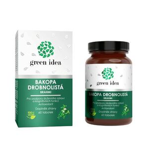 Bakopa drobnolistá – Brahmi – 60 kapslí - Green idea obraz
