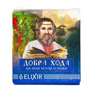 Krémový balzám Dobrá chůze na patní ostruhy, dnu a hallux - 10 ml - Elixir obraz