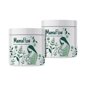 Zvýhodněný set 2×: Podpora laktace – doplněk stravy pro kojící maminky – 120 g – MamaFlow obraz