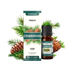 Cedrový esenciální olej 100 % - 10 ml - Vitateka obraz