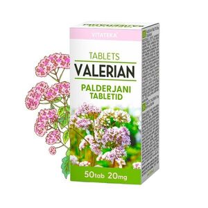 Kozlík lékařský 20 mg - 50 tablet - Vitateka obraz