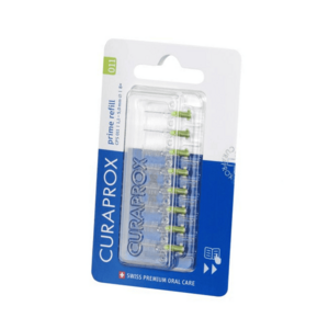 Curaprox CPS 011 prime mezizubní kartáčky, zelené, 8 ks obraz