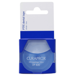 Curaprox DF 820 Floss Tape zubní páska s chlorhexidinem, 35 m obraz
