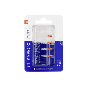 Curaprox CPS 14 regular mezizubní kartáčky, kónické, oranžové, 4 ks obraz