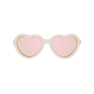 BABIATORS Polarized Hearts Sweet Cream, polarizační zrcadlové sluneční brýle, krémové, 6+ obraz