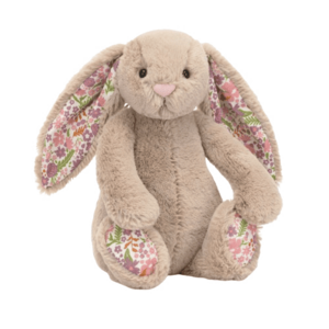 Jellycat květinový béžový králík malý obraz