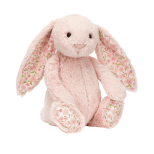 Jellycat růžový květinový králíček, střední obraz