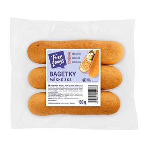 FREE DAYS Bezlepkové bagetky 3 kusy obraz