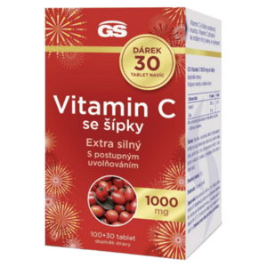 GS Vitamin C1000 se šípky 100+30 tablet NAVÍC obraz
