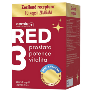 CEMIO RED3 90 + 10 kapslí NAVÍC obraz