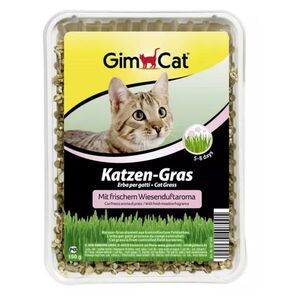 GIMPET Tráva pro kočky na trávení s luční vůní 150 g obraz