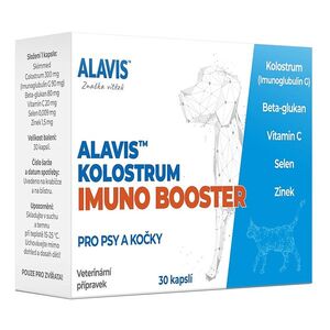 ALAVIS Kolostrum Imuno Booster 30 kapslí obraz