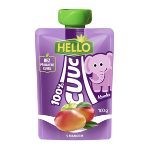 HELLO Cuuc kapsička s mangem 100 g x 12 kusů obraz